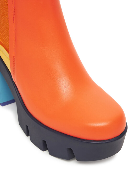United Nude United Nude Škornji Grip Chelsea Mid IV 1095992116 Oranžna