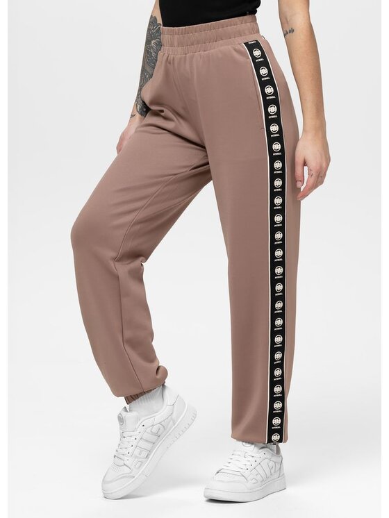 PITBULL Damskie Spodnie dresowe, rozmiar XL, Brązowe, VERONA