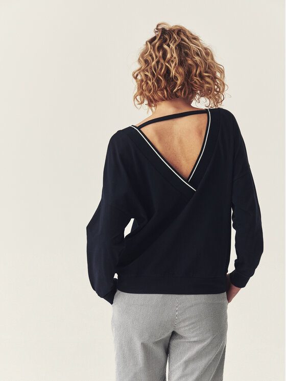TATUUM TATUUM Bluza ANEKO Granatowy Loose Fit
