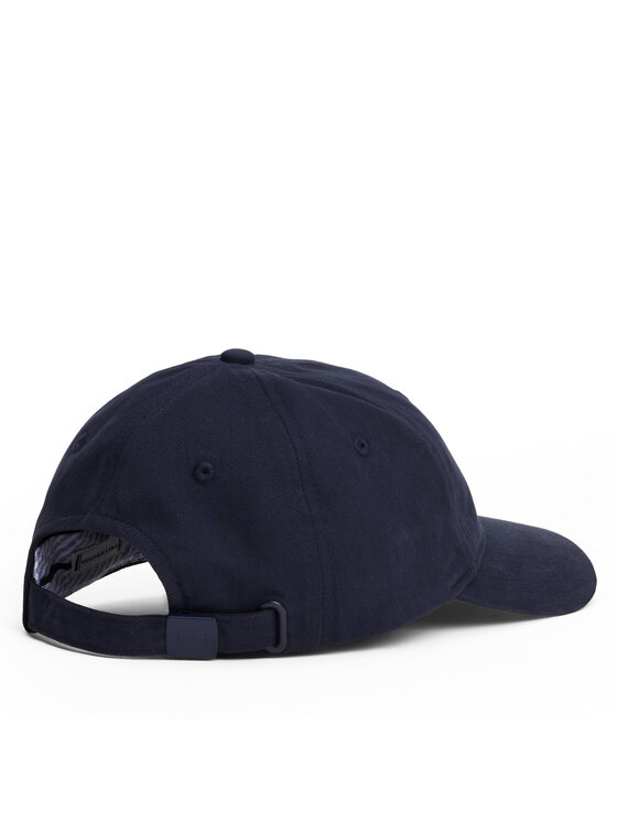 Tommy Hilfiger Tommy Hilfiger Cepure ar nagu Th Flag Soft 6 Panel AW0AW17781 Tumši zils