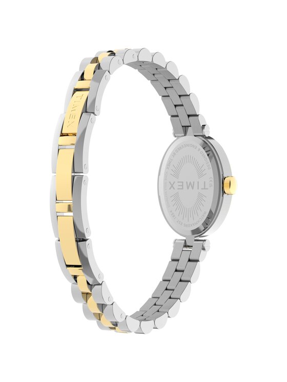 Timex Timex Zegarek TW2Y90200 Srebrny