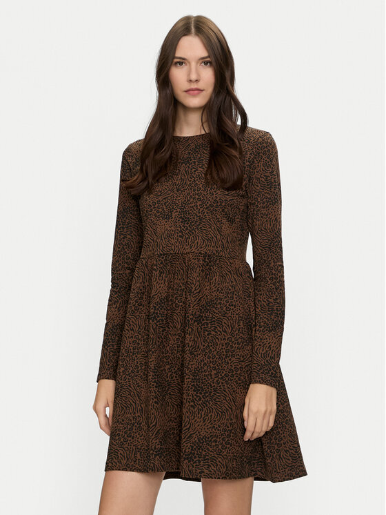 Brave Soul Brave Soul Ежедневна рокля LDRJ-624SANDIE Черен Regular Fit