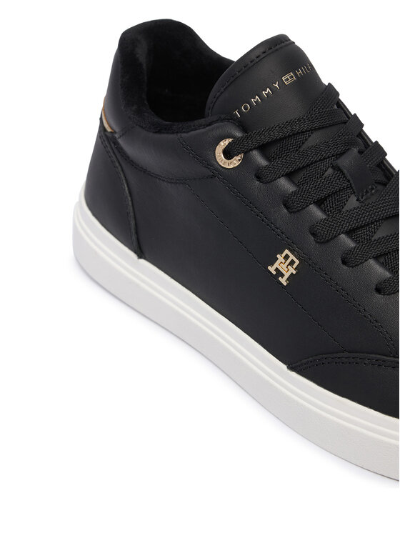 Tommy Hilfiger Tommy Hilfiger Sneakersy Th Chic Cupsole Mc FW0FW09595 Czarny