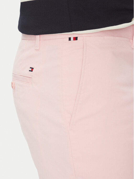 Tommy Hilfiger Tommy Hilfiger Bavlnené šortky Brooklyn MW0MW23563 Ružová Regular Fit