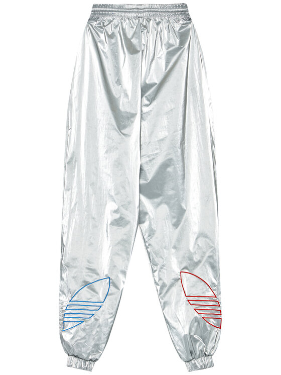 adidas Tepl kov kalhoty adicolor Tricolor Metallic Japona GT8435 St brn Loose Fit