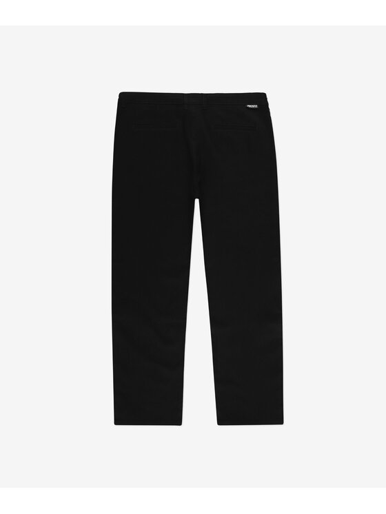 PROSTO. PROSTO. Spodnie materiałowe Mavic Czarny Regular Fit
