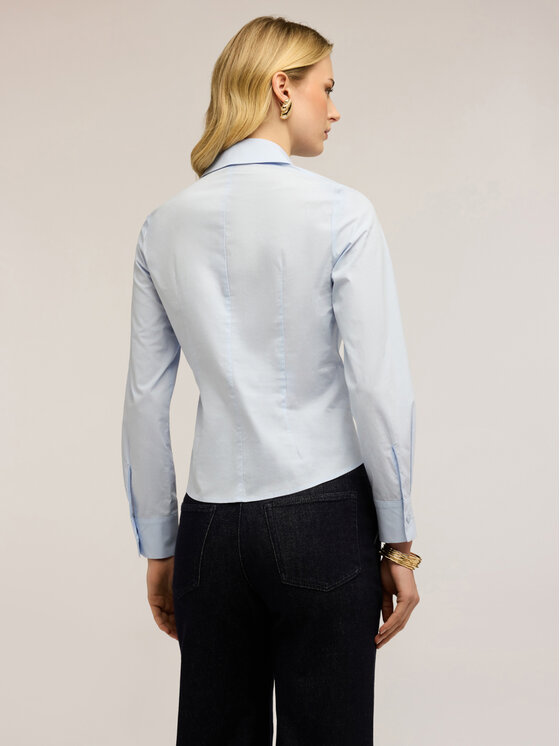 Motivi Motivi Camicia 5011Q000907N004 Turchese Regular Fit