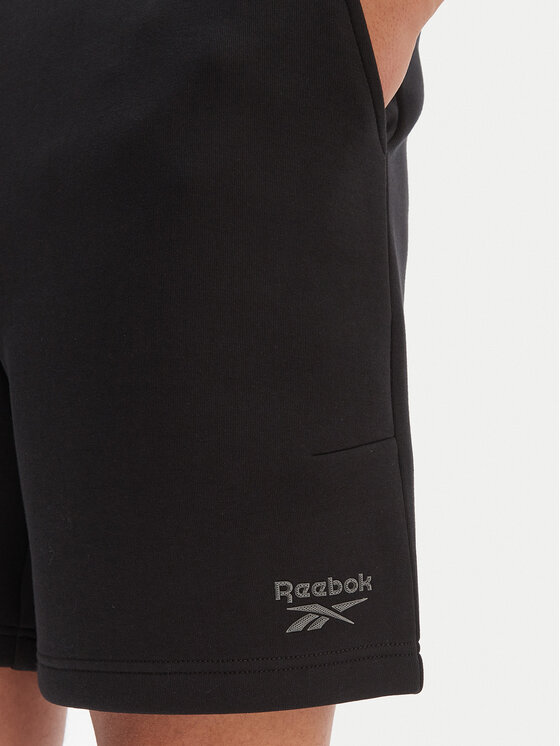 Reebok Reebok Pantaloni scurți sport Armstrong RK25546CCM Negru Regular Fit