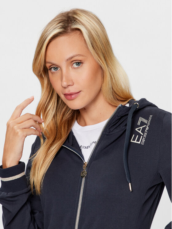 EA7 Emporio Armani EA7 Emporio Armani Mikina 8NTM34 TJCQZ 1554 Tmavomodrá Regular Fit