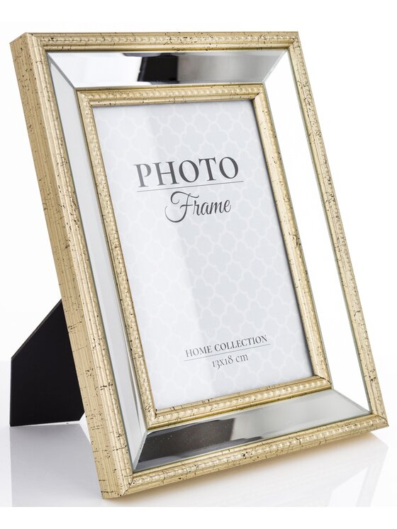 MIAhome MIAhome Ramka na zdjęcia 24,5x18,5 cm FRAMEK złota small Złoty