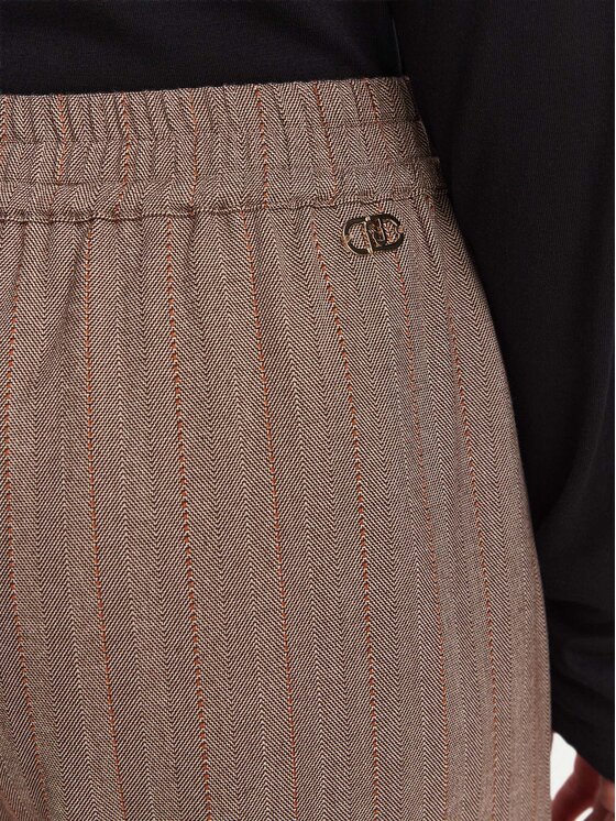 Liu Jo Liu Jo Pantaloni di tessuto TF6150 T692A Marrone Regular Fit