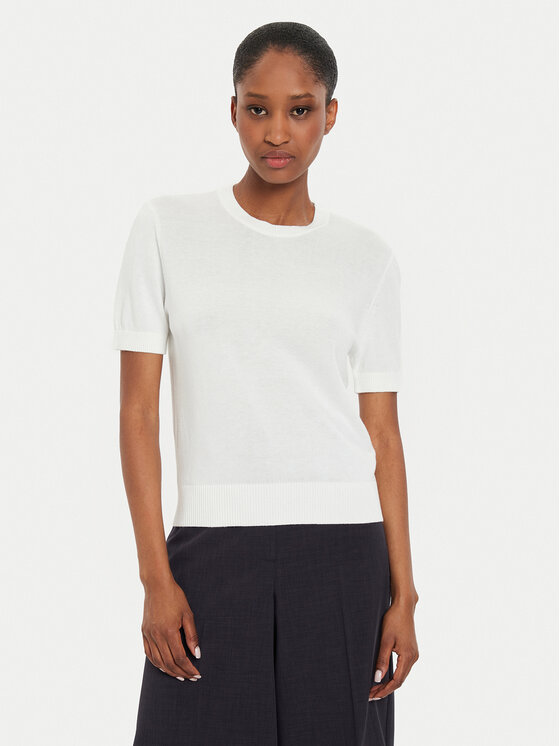 United Colors Of Benetton United Colors Of Benetton Bluse 103CD10BD Weiß Regular Fit