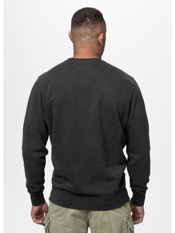 PITBULL PITBULL Bluza HACKETT Szary Regular Fit