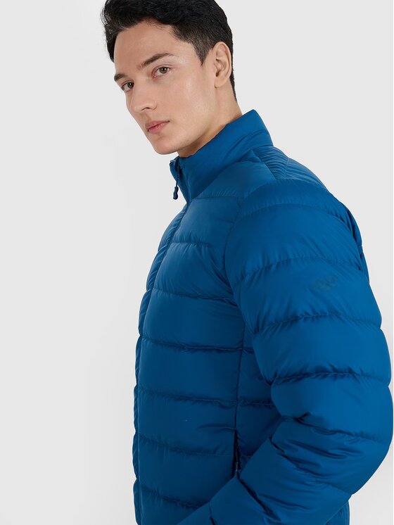 4F 4F Kurtka puchowa 4FWSS25TDJAM541-46S Zielony Regular Fit