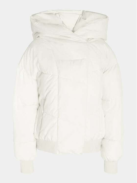 Noisy May Noisy May Winterjacke 27026539 Écru Regular Fit
