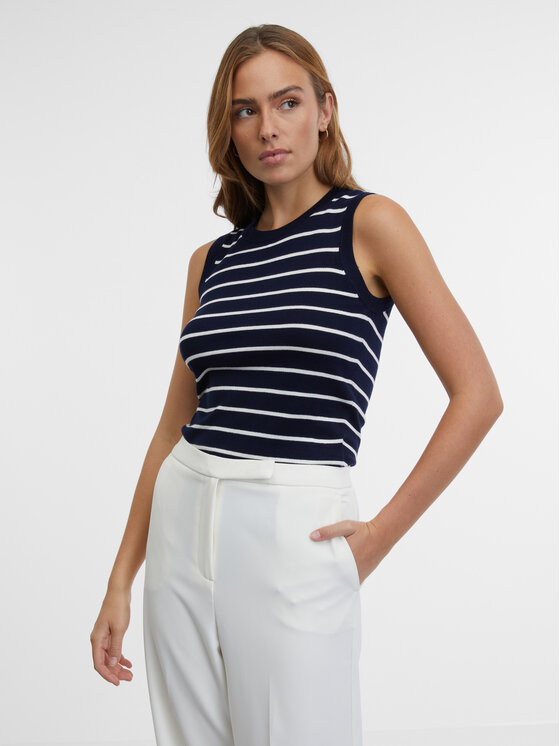 Orsay Orsay Sweter 1000500575000__L Granatowy A-Line Fit