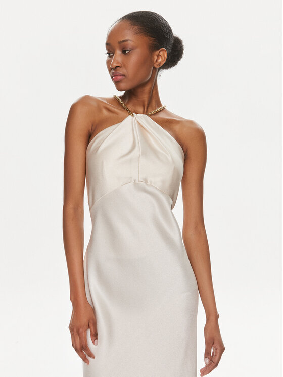 Rinascimento Rinascimento Abendkleid CFC0117926003 Beige Regular Fit