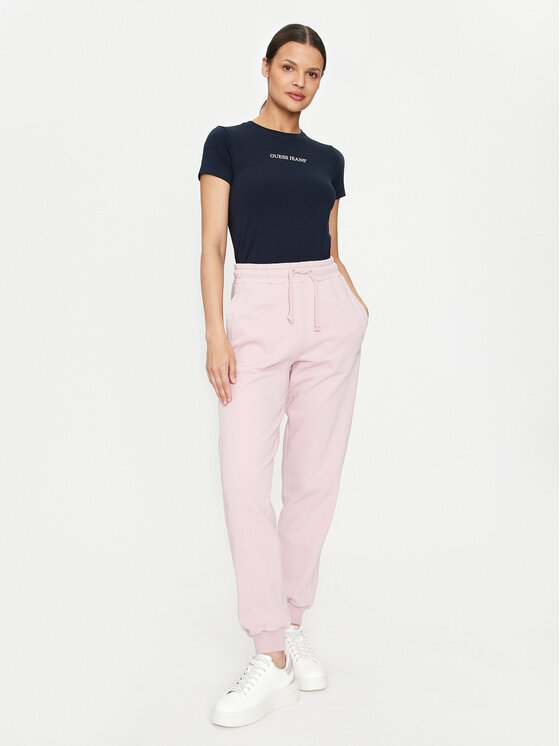 Guess Jeans Guess Jeans Тишърт W4YI01 J1314 Тъмносин Slim Fit
