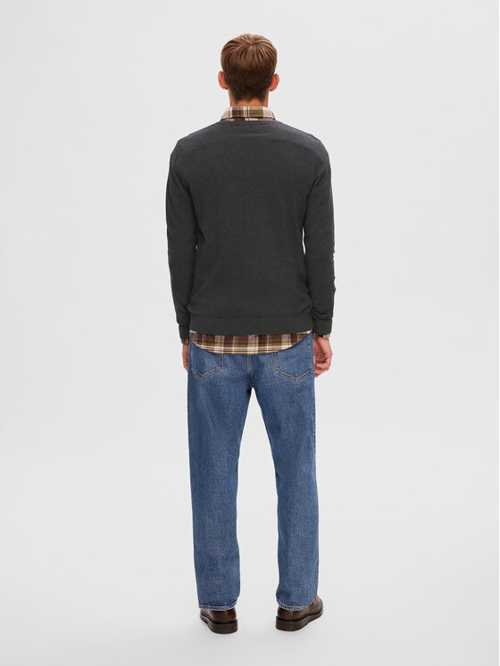 Selected Homme Selected Homme Светр 16090147 Сірий Regular Fit