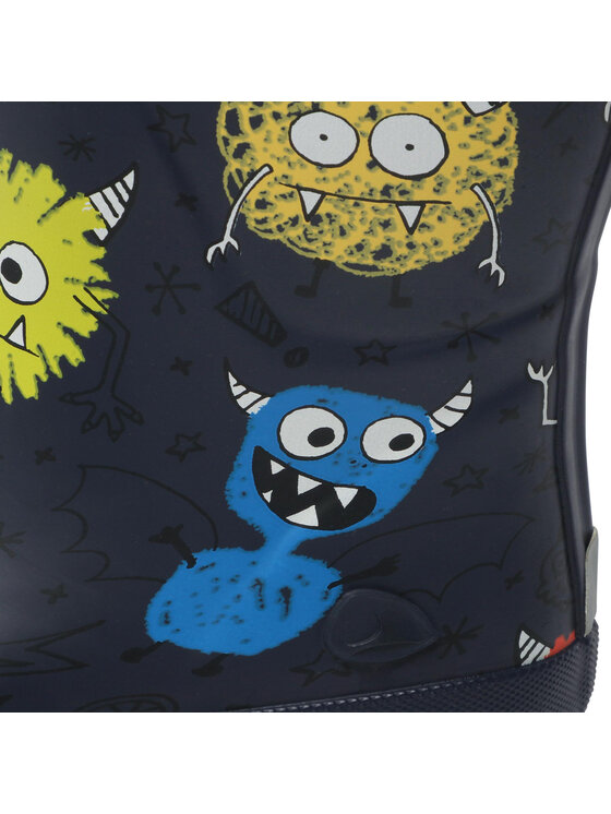 Viking Viking Gumáky Indie Print 1-60120-550 Tmavomodrá