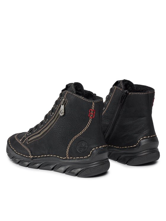 Rieker Rieker Botine 55049-00 Negru