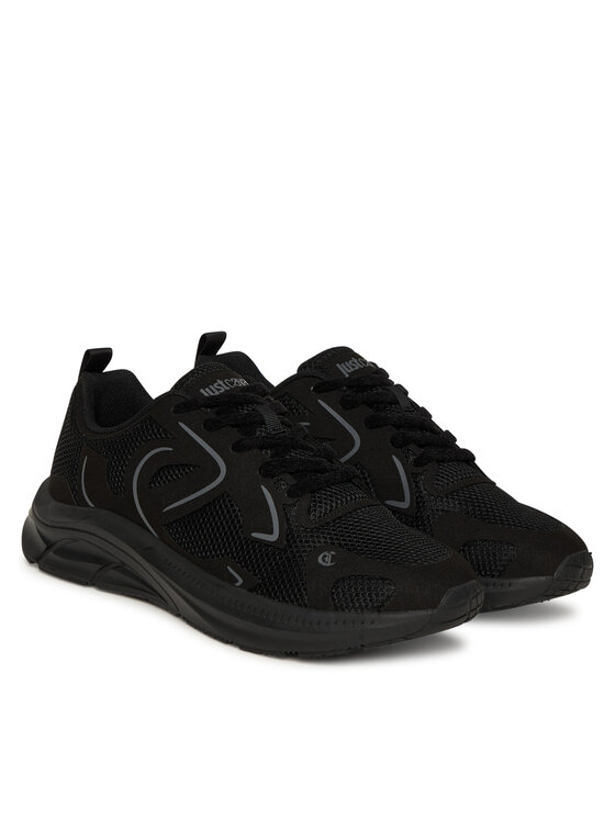Just Cavalli Just Cavalli Sneakers 79QA3SJC ZSD39 Schwarz