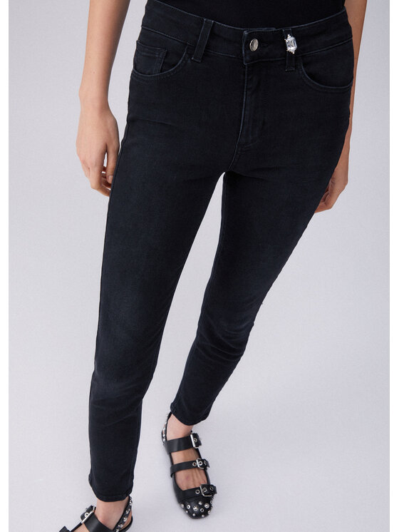 Liu Jo Liu Jo Jeansy UA6013D479787492 Czarny Slim Fit