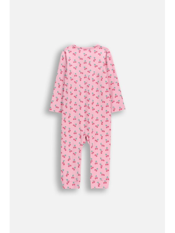 Coccodrillo Coccodrillo Pajac WC6404203PJS-007 Różowy Regular Fit