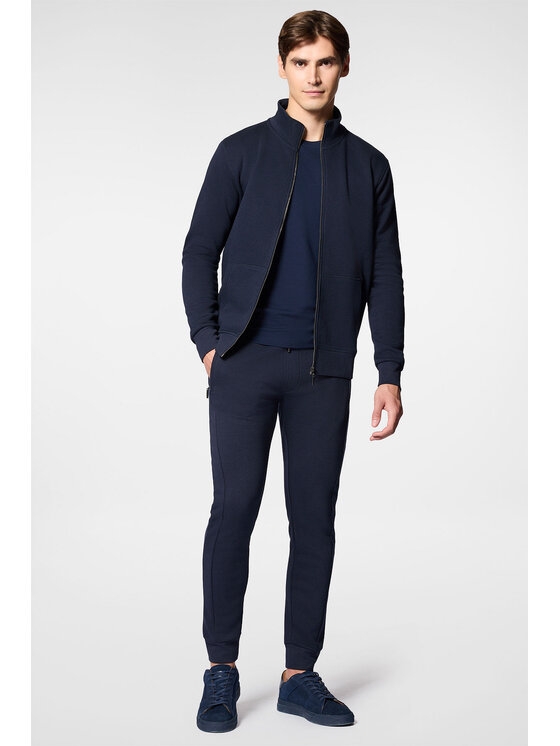 Próchnik Próchnik Bluza PM14 BL073224000012 Granatowy Regular Fit