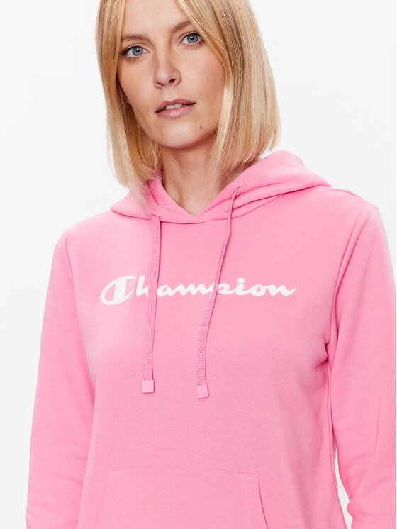 Champion Champion Bluza 116065 Różowy Regular Fit