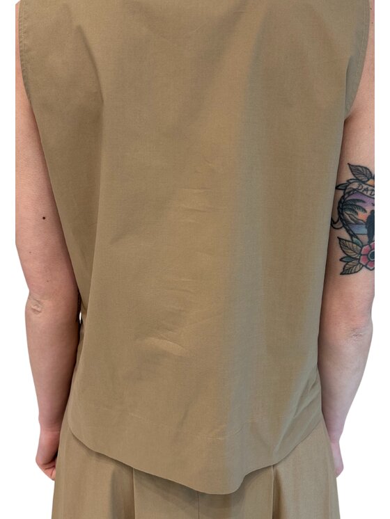 SEVENTY SEVENTY Canottiera to0194-220654-013 Marrone Regular Fit