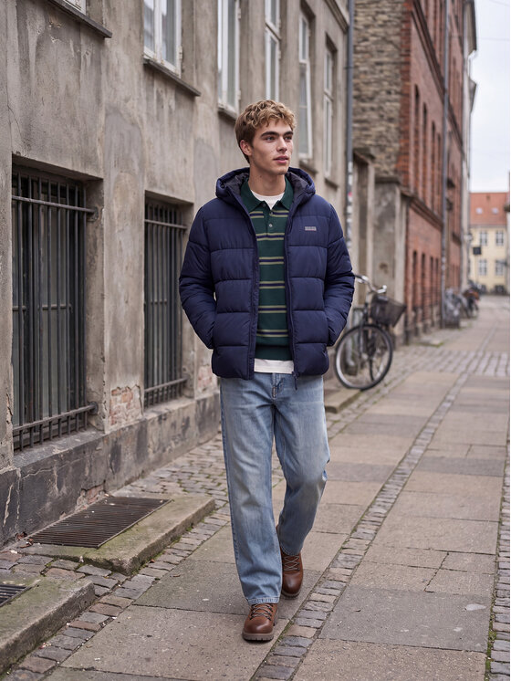 Jack & Jones Jack & Jones Зимова куртка Efreddie 12299907 Cиній Regular Fit