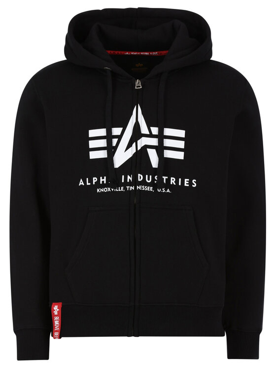 Alpha Industries Alpha Industries Mikina Basic 178325 Černá Regular Fit