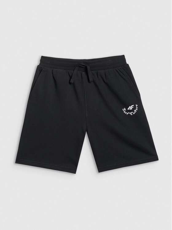 4F 4F Szorty sportowe SKATE & RIDE Czarny Regular Fit