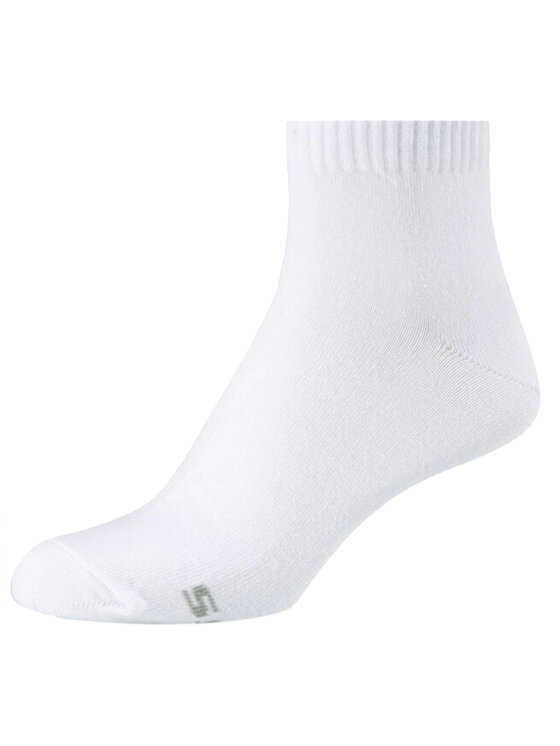 Skechers Skechers Calzini Skechers 3PPK Wm Casual Quarter Socks Bianco