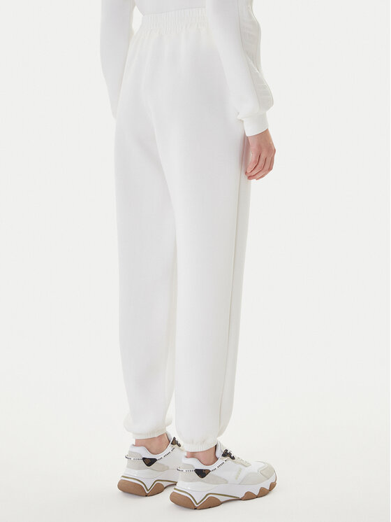 Guess Guess Pantaloni da tuta Cecilia V4BB13 K7UW2 Bianco Regular Fit