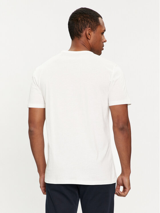 Selected Homme Selected Homme Tricou 16088574 Alb Regular Fit