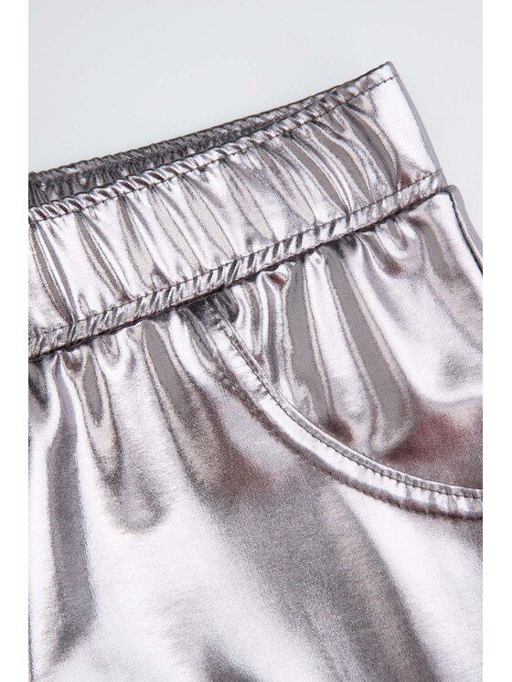 Coccodrillo Coccodrillo Legginsy WC5122101CGJ-024 Srebrny