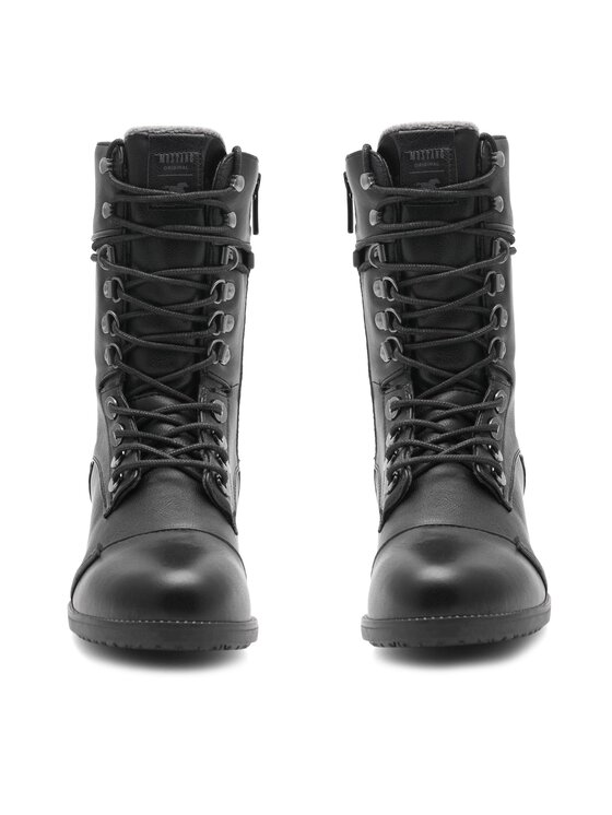 Mustang Mustang Stiefeletten 1402-501 Schwarz