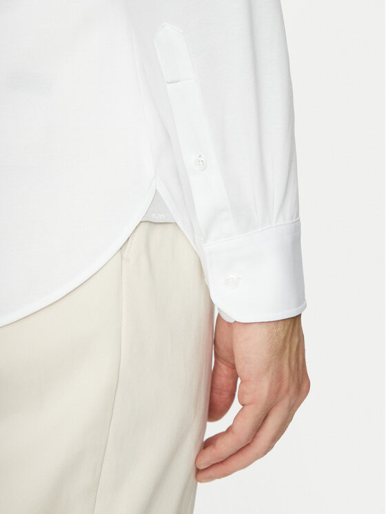 Michael Kors Michael Kors Koszula MD0MD91498 Biały Slim Fit