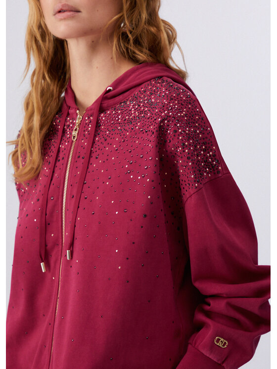 Liu Jo Liu Jo Felpa TA6196JS008L9031 Rosso Regular Fit