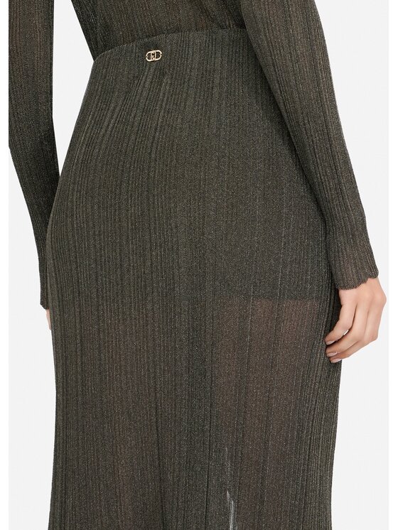 Liu Jo Liu Jo Gonna midi CF5182MS85OA4354 Verde Regular Fit