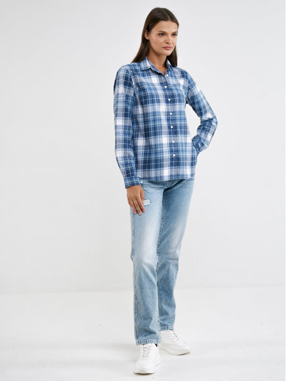 BIG STAR BIG STAR Jeansy MYRRA_169_190 Niebieski Straight Fit