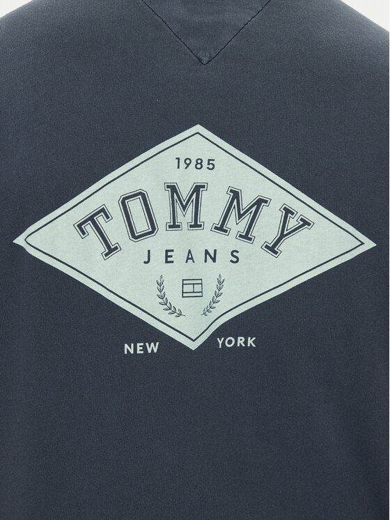 Tommy Jeans Tommy Jeans T-shirt Varsity DM0DM20806 Tamnoplava Relaxed Fit