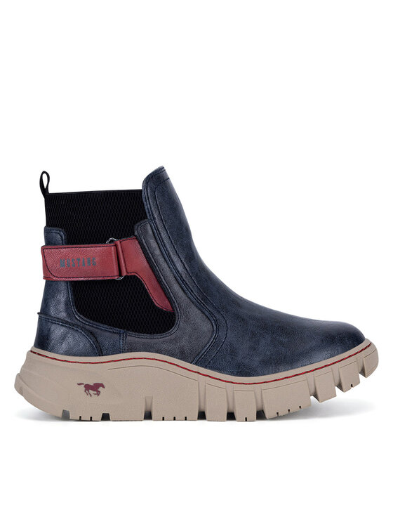 Mustang Členková obuv 1499-603-820 Tmavomodrá