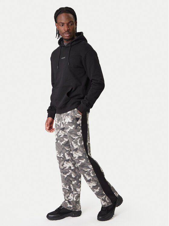 Guess Guess Світшот Z6RQ18 KAIJ1 Чорний Regular Fit