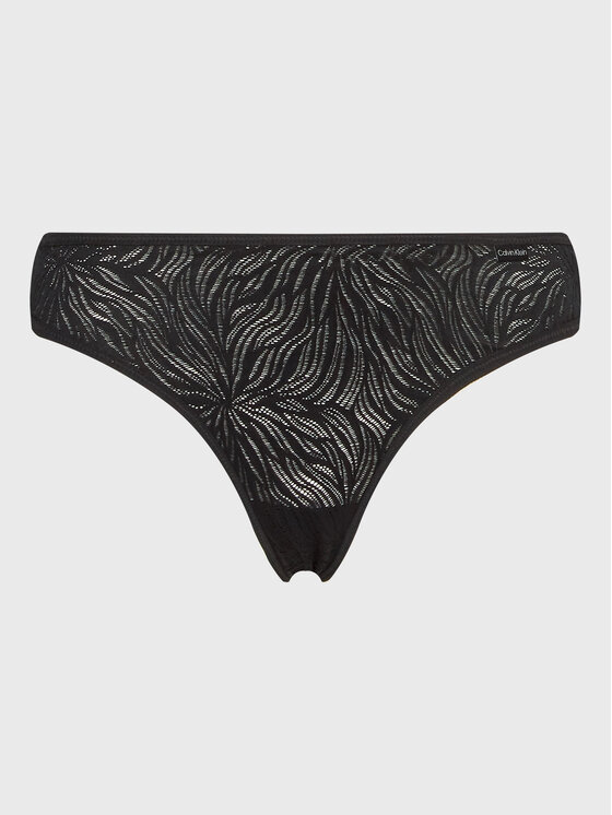 Calvin Klein Underwear Calvin Klein Underwear Stringi 000QF6878E Melns