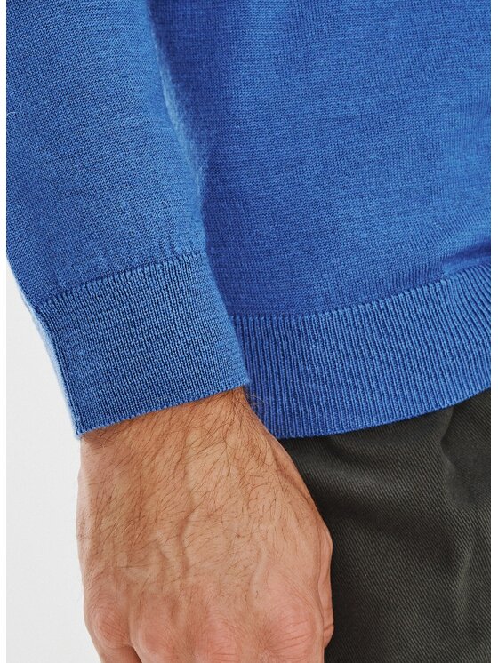 Pako Lorente Pako Lorente Sweter P24WF-2X-012 Niebieski Classic Fit
