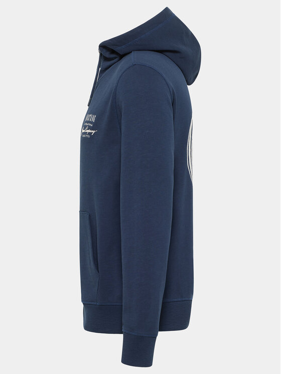 Mustang Mustang Felpa Brighton 1014787 Blu scuro Regular Fit