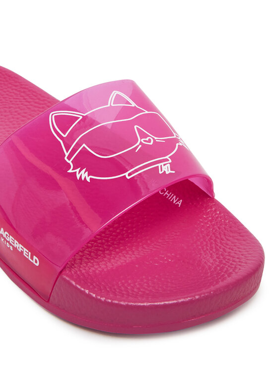 Karl Lagerfeld Kids Karl Lagerfeld Kids Klapki Z30369 M Różowy